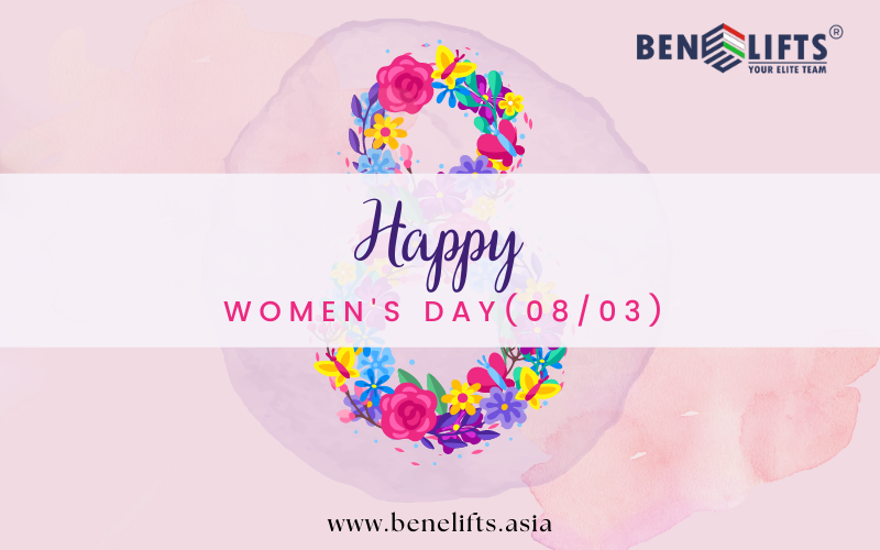 Quốc tế phụ nữ tại Benelifts Asia